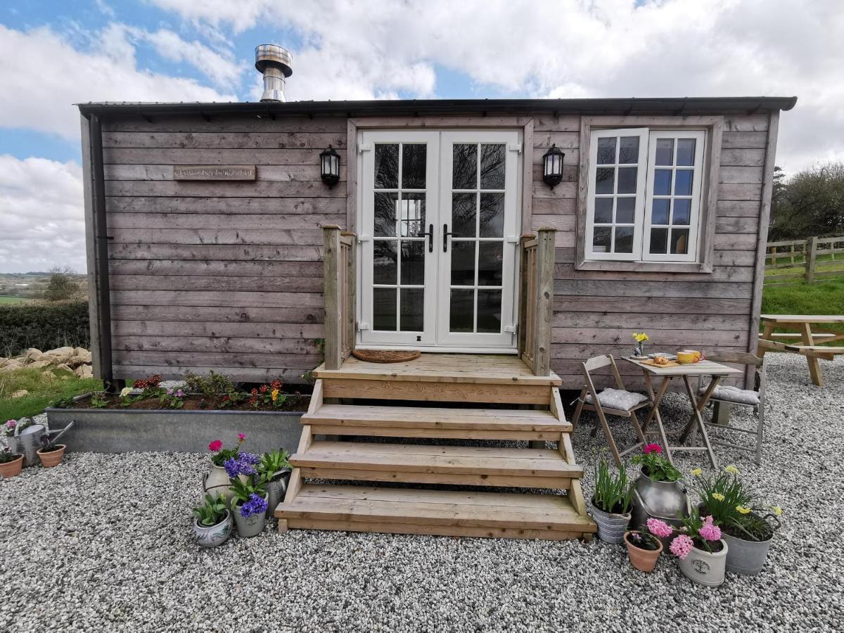 Villa Elvan Farm Shepherd'S Hut Exeter Exterior foto