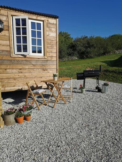 Villa Elvan Farm Shepherd'S Hut Exeter Exterior foto