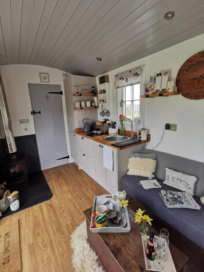 Villa Elvan Farm Shepherd'S Hut Exeter Exterior foto