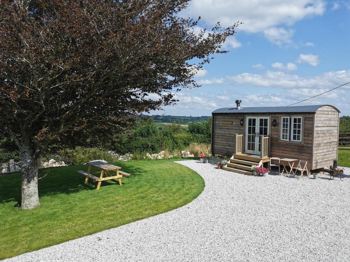 Villa Elvan Farm Shepherd'S Hut Exeter Exterior foto