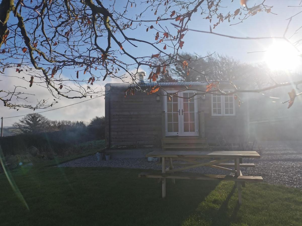 Villa Elvan Farm Shepherd'S Hut Exeter Exterior foto