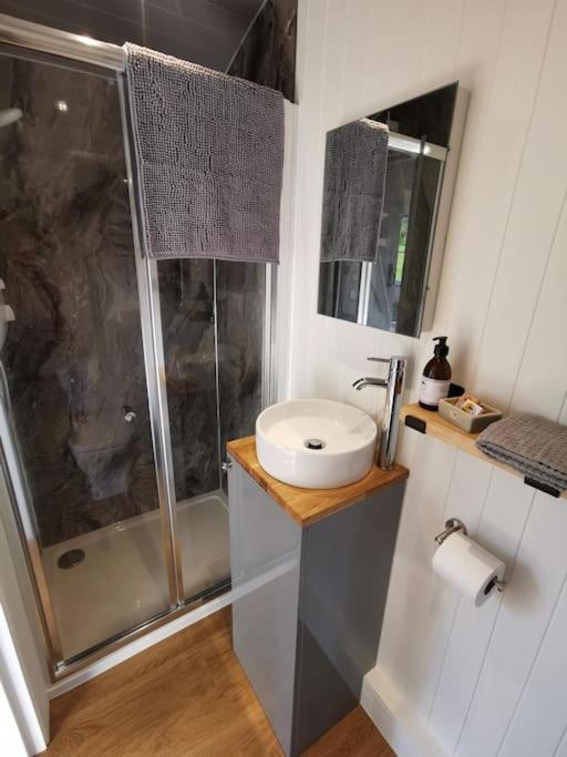 Villa Elvan Farm Shepherd'S Hut Exeter Exterior foto